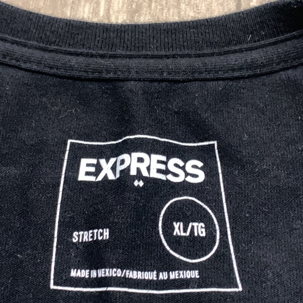 Mens Express Stretch Floral Graphic Crewneck Short Sleeve‎ T-Shirt - Picture 5 of 6